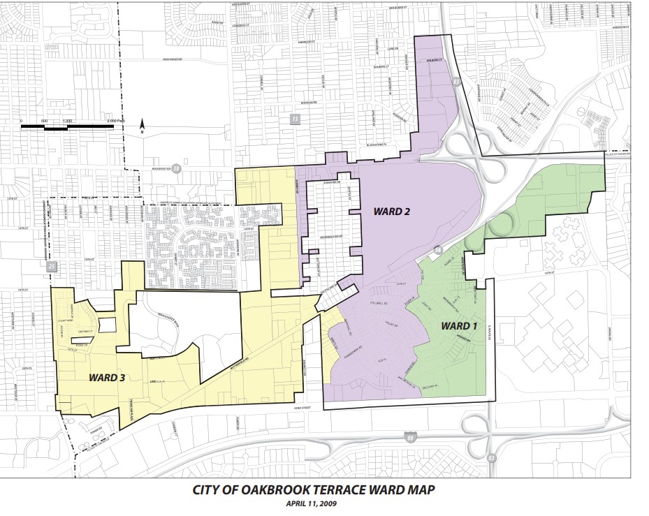 Ward Map Oakbrook Terrace Il